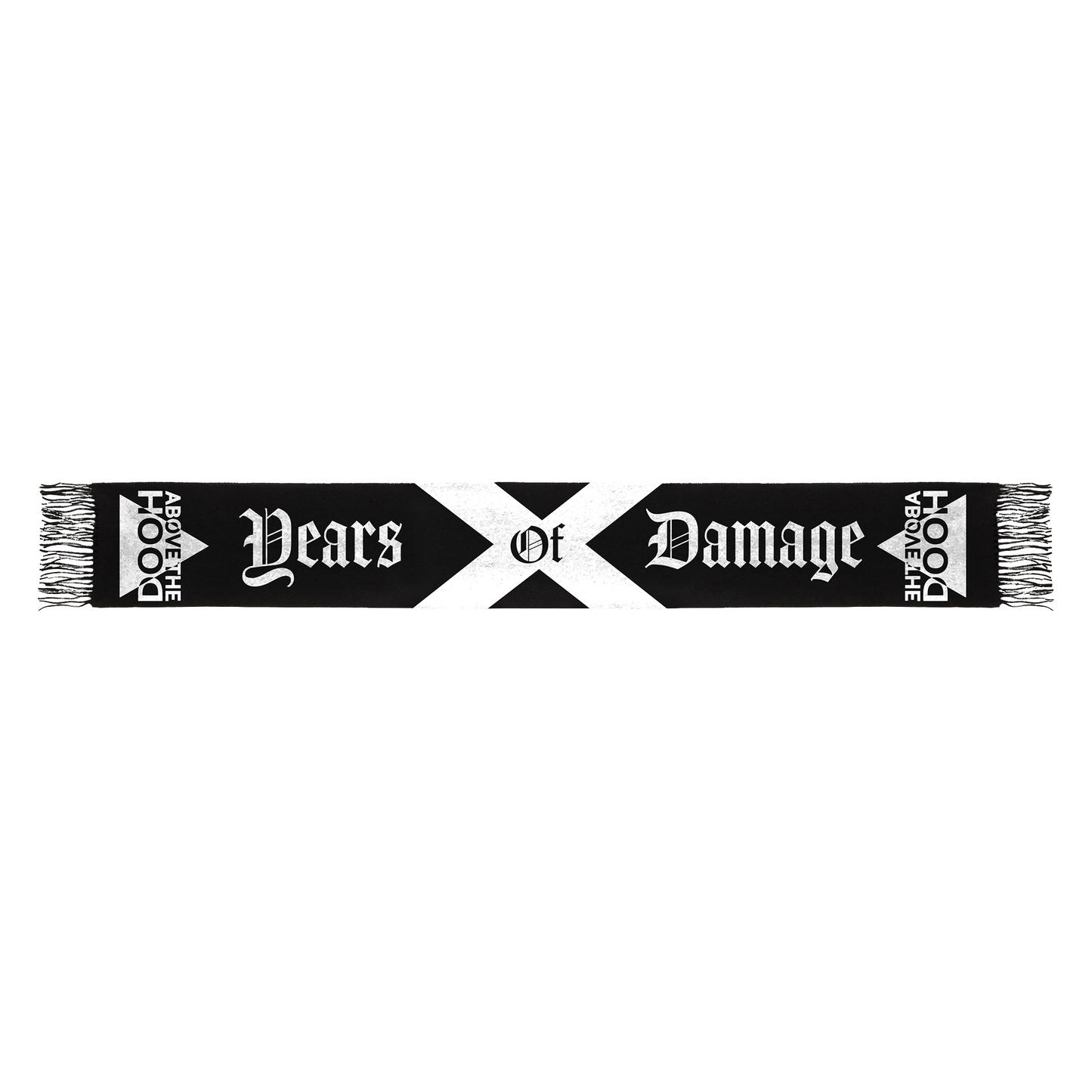 Pre Order - Scarf "Years Of Damage" Black